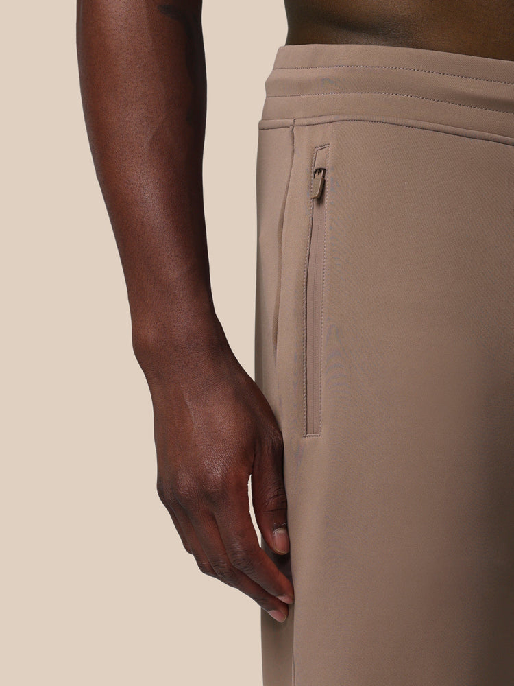 Heren Flex Joggers - Diep Taupe