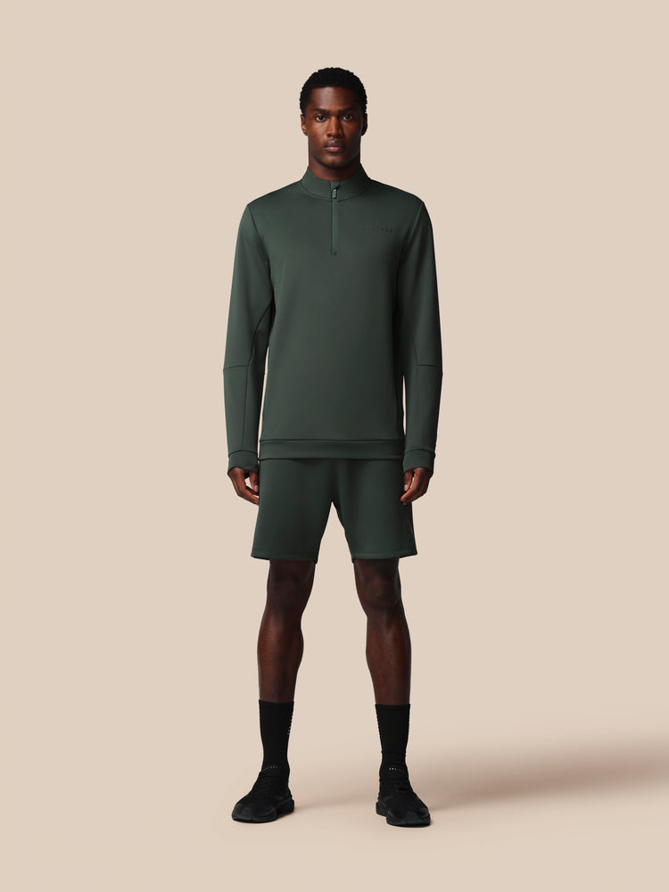 Heren Flex Short - Donkergroen