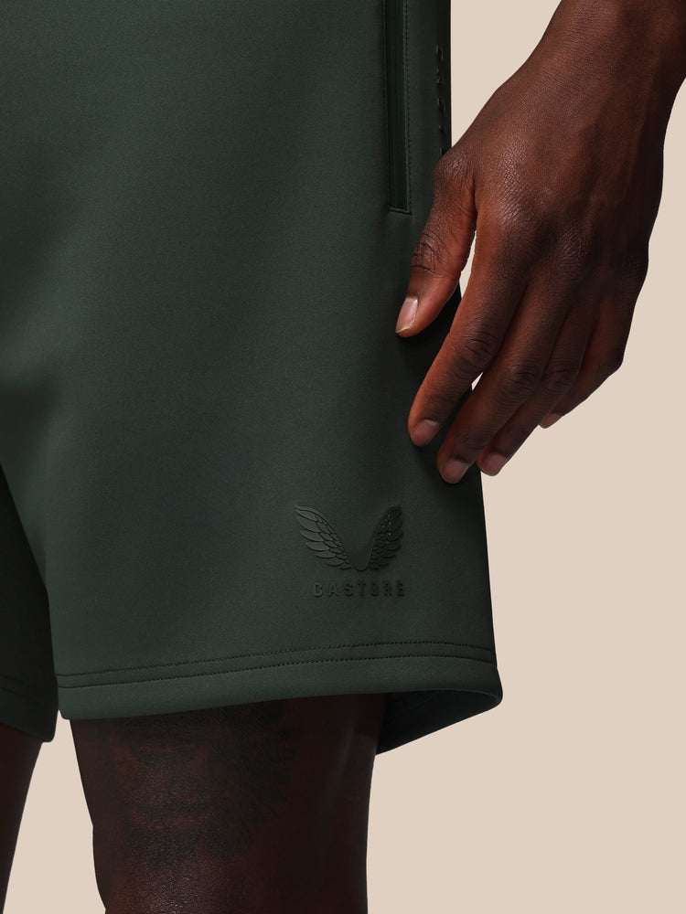 Heren Flex Short - Donkergroen