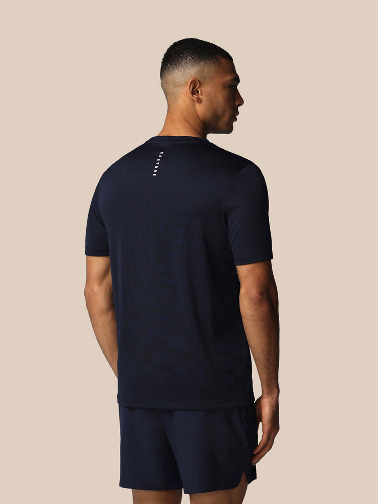 Heren Adapt T-Shirt - Marineblauw