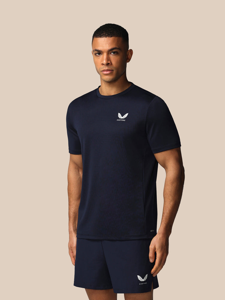 Heren Adapt T-Shirt - Marineblauw