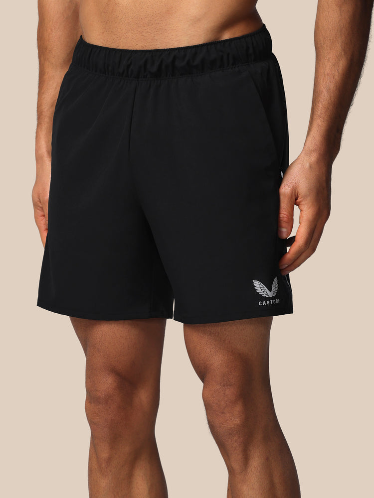 Heren Apex 6" Short met Binnenslip - Zwart