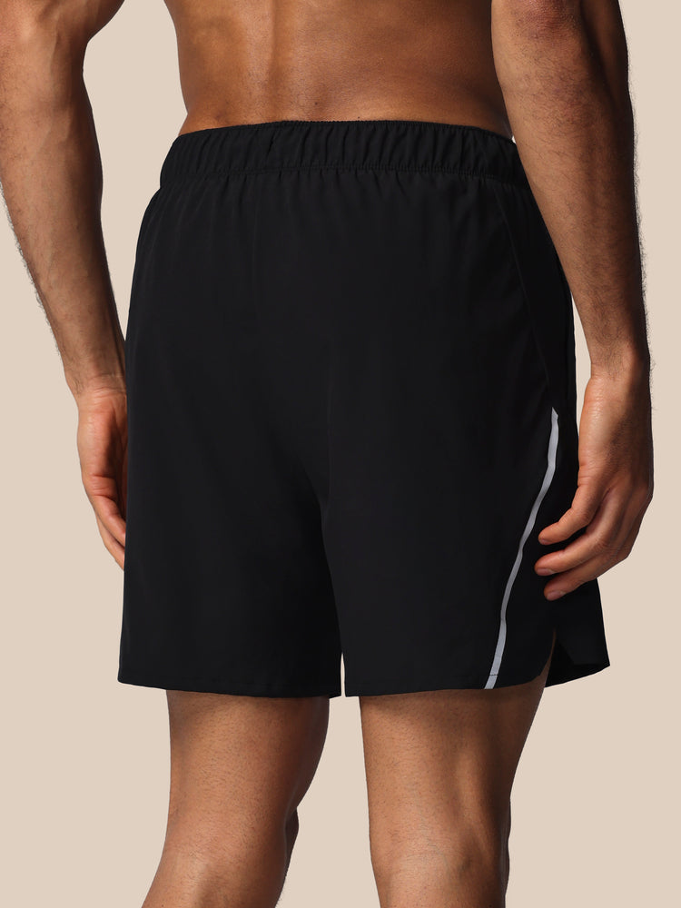 Heren Apex 6" Short met Binnenslip - Zwart