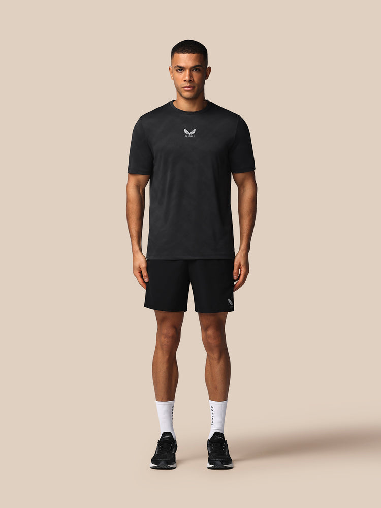 Heren Apex 6" Short met Binnenslip - Zwart