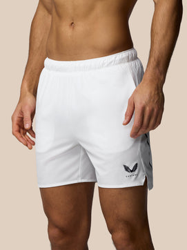 Heren Apex 6" Short met Binnenslip - Wit