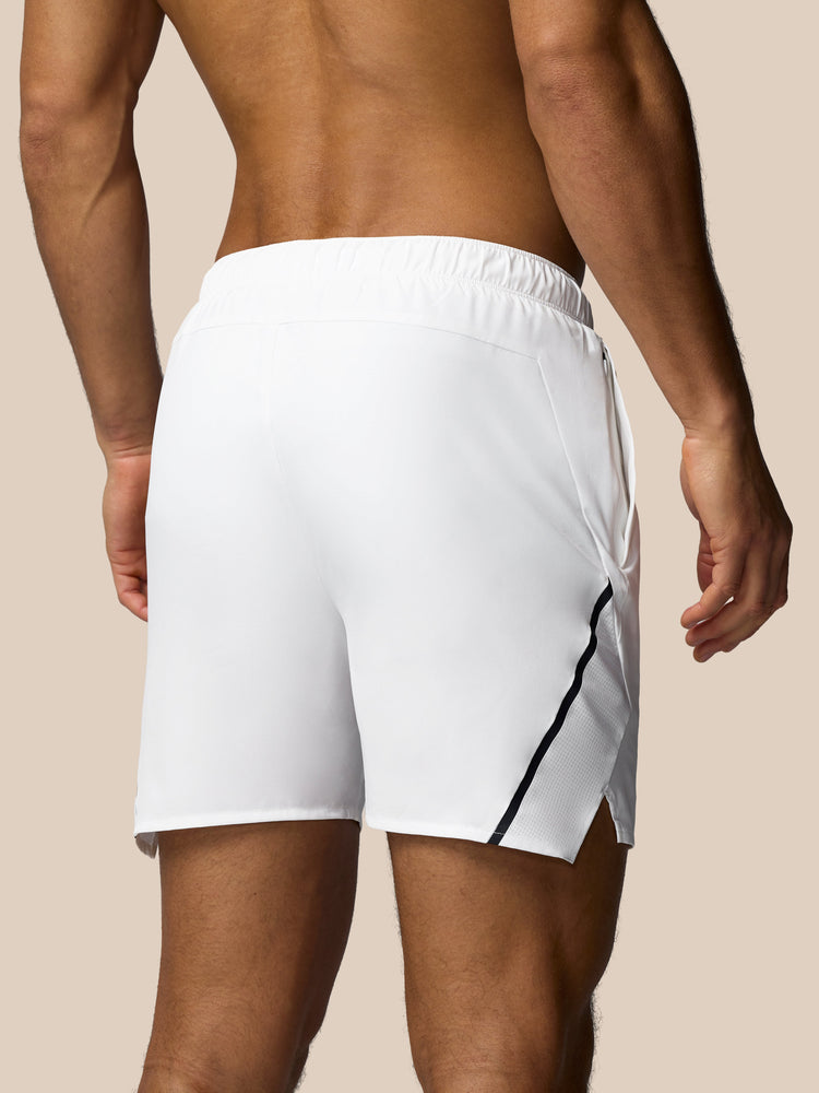 Heren Apex 6" Short met Binnenslip - Wit