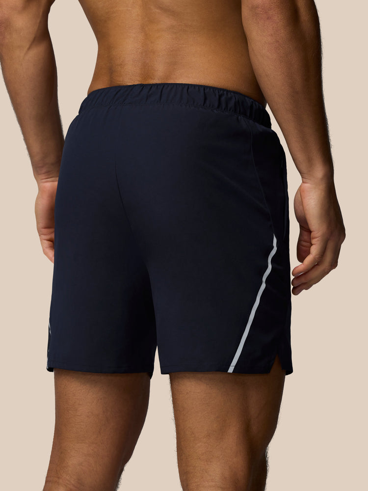 Heren Apex 6" Short met Binnenslip - Marineblauw