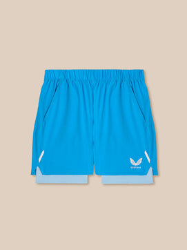 Heren Apex 2-in-1 Gewoven Short - Blauw