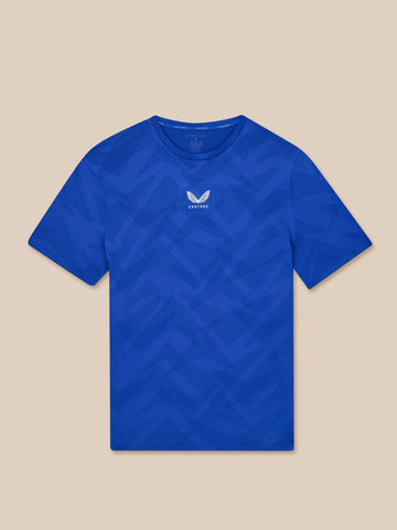 Heren Apex Engineered T Shirt - Azure Blauw