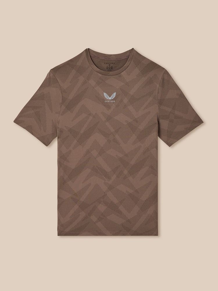 Heren Apex Engineered T-Shirt - Diep Taupe