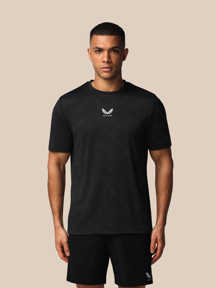 Heren Apex Engineered T-Shirt - Zwart
