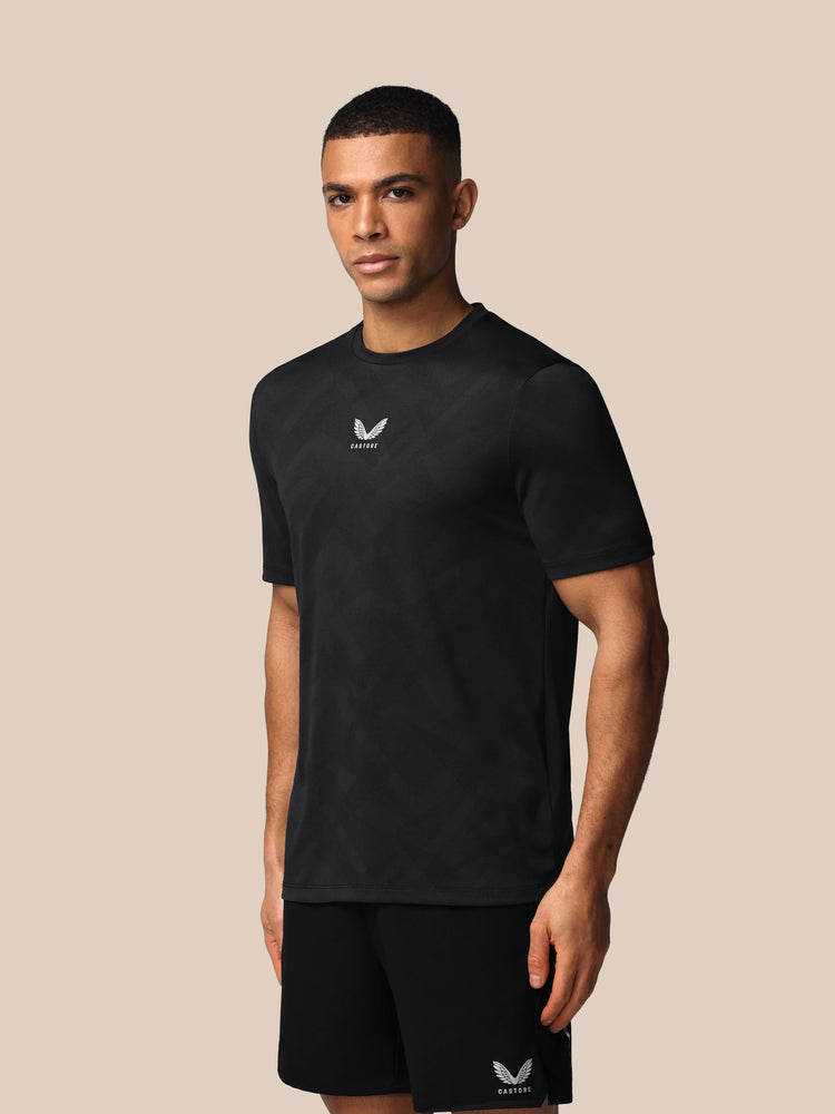 Heren Apex Engineered T-Shirt - Zwart