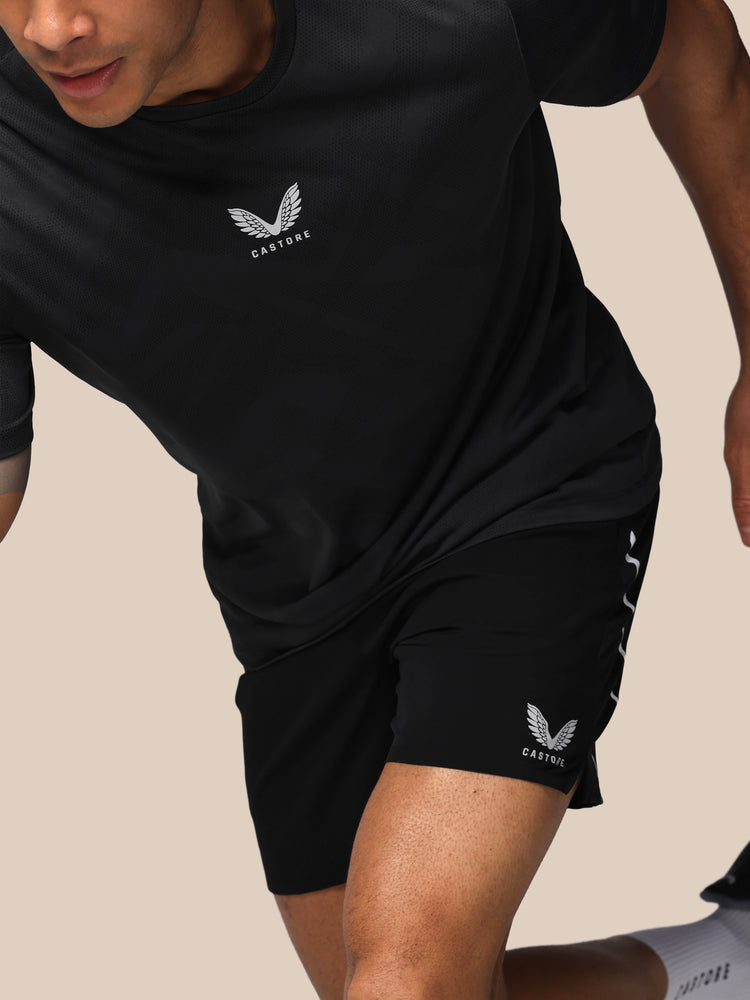 Heren Apex Engineered T-Shirt - Zwart
