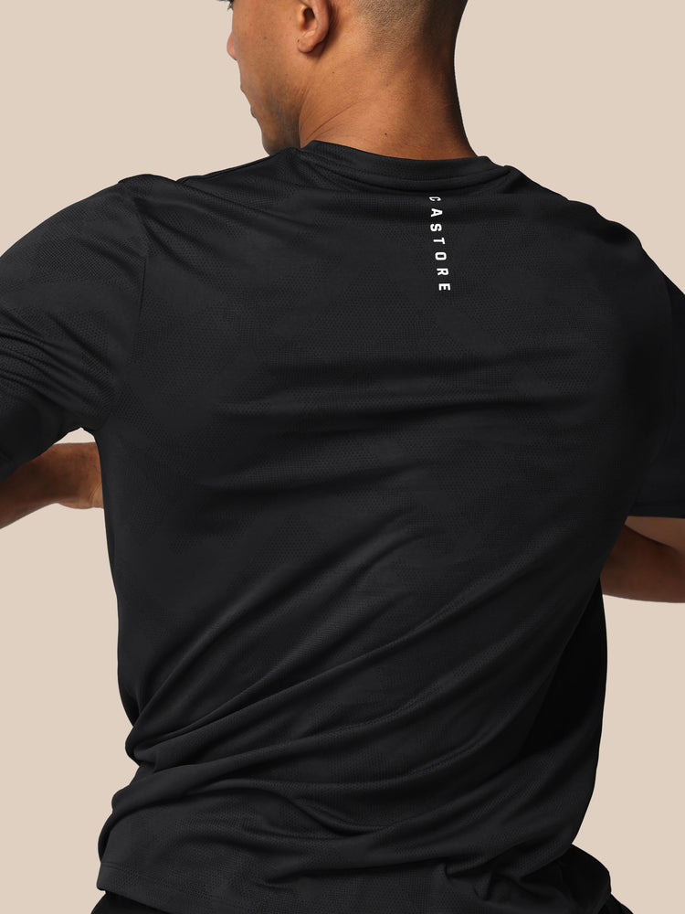 Heren Apex Engineered T-Shirt - Zwart
