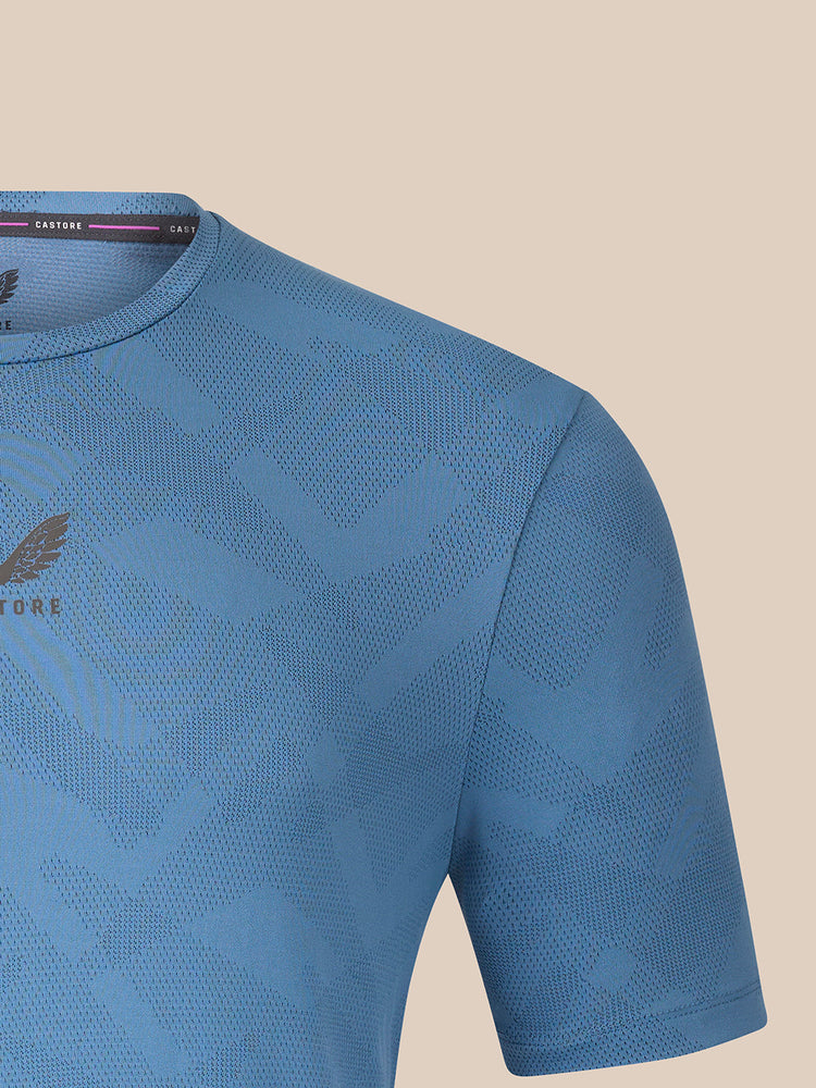 Heren Apex T-Shirt - Blauw