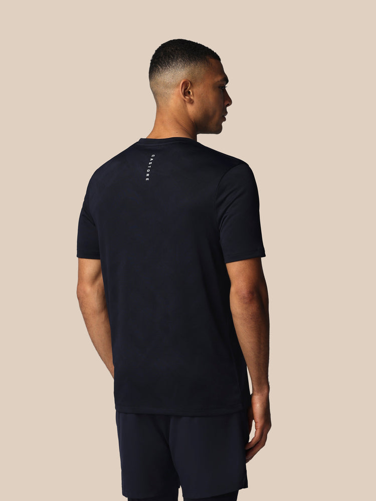 Heren Apex Engineered T-Shirt - Marineblauw