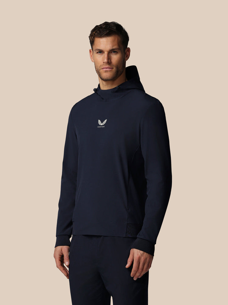Heren Golf Performance Hoodie - Marineblauw