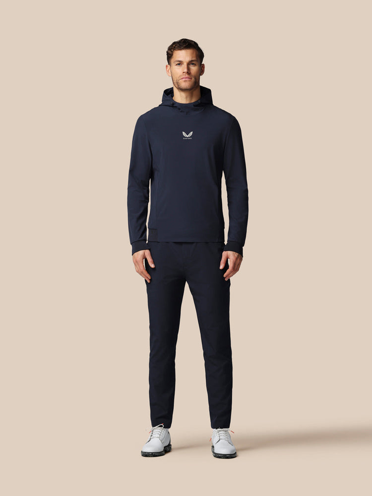 Heren Golf Performance Hoodie - Marineblauw