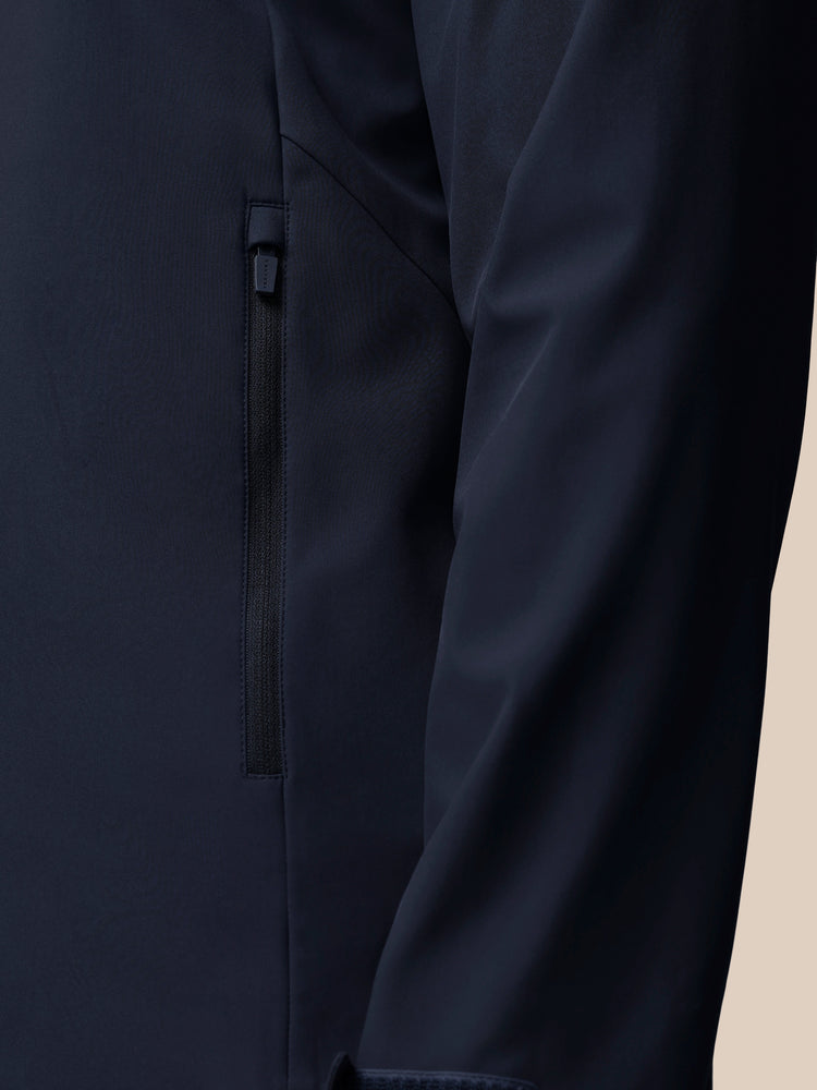 Heren Golf LVS Gewoven Jas - Marineblauw