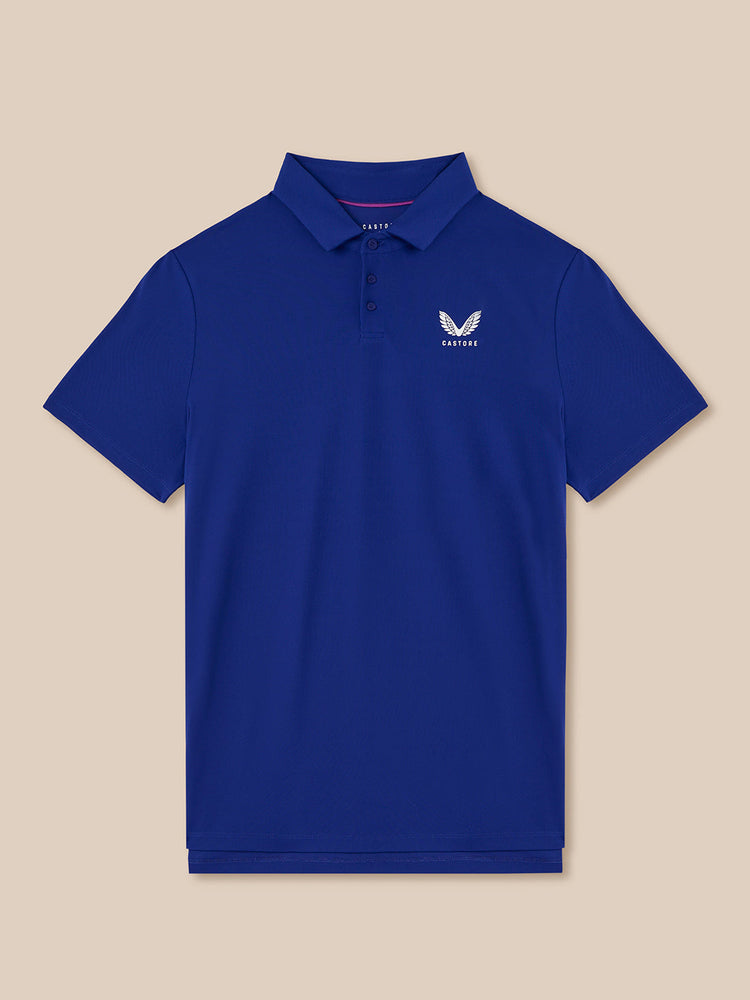 Heren Golf Essential Polo - Blauw