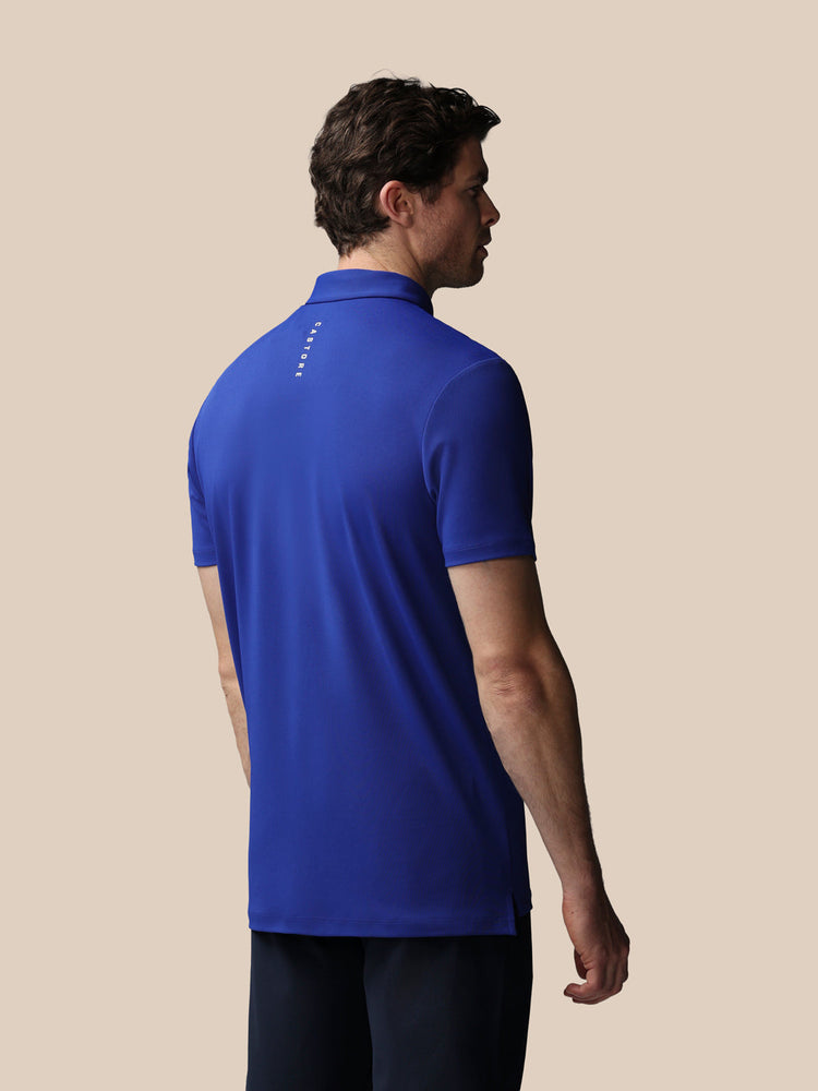 Heren Golf Essential Polo - Blauw