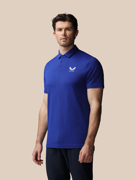 Heren Golf Essential Polo - Blauw