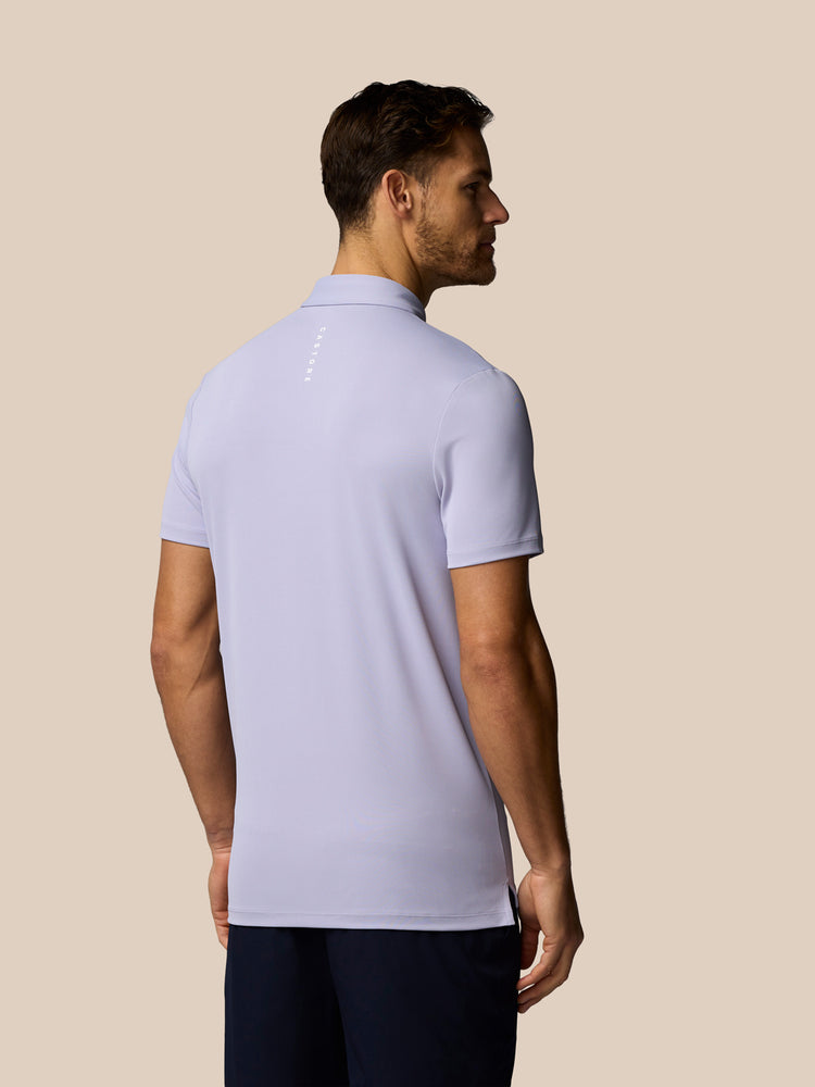 Heren Golf Essential Polo - Lavendel