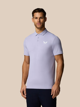 Heren Golf Essential Polo - Lavendel