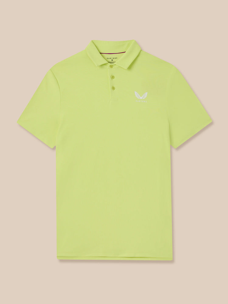 Heren Golf Essential Polo - Limoen