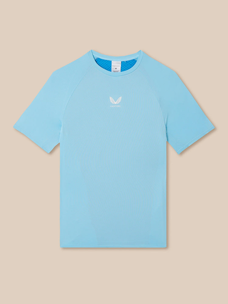 Heren Apex Tennis T-Shirt - Sky Blauw