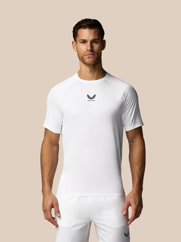 Heren Apex Tennis T-Shirt - Wit