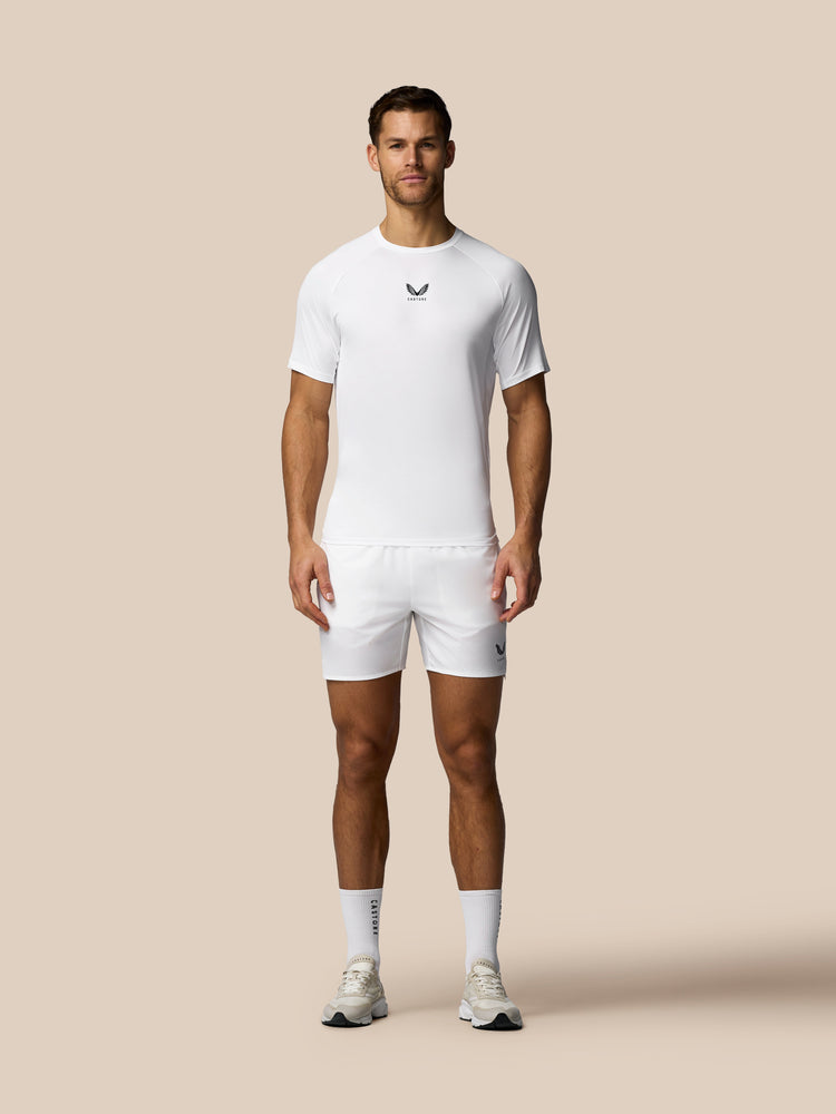 Heren Apex Tennis T-Shirt - Wit