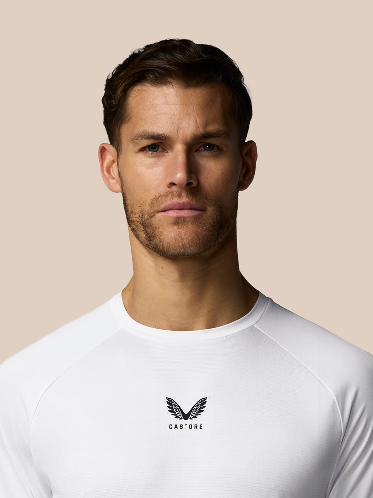 Heren Apex Tennis T-Shirt - Wit