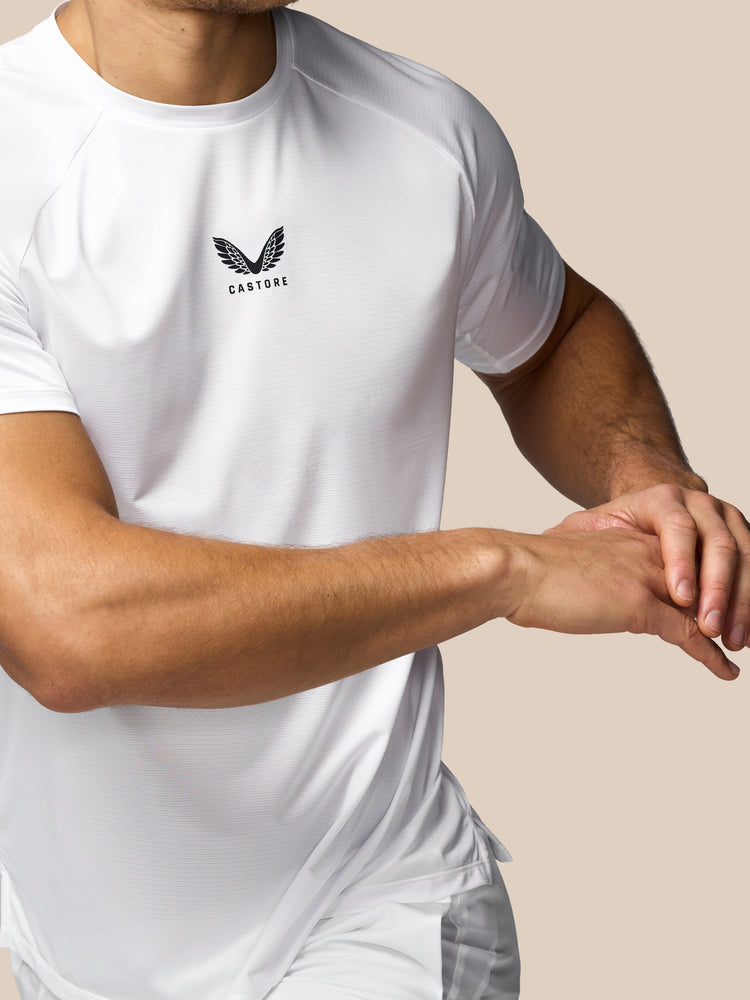 Heren Apex Tennis T-Shirt - Wit
