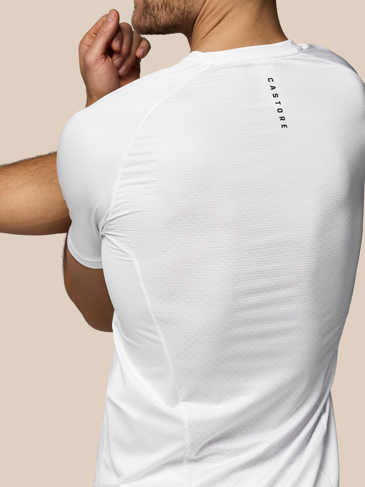 Heren Apex Tennis T-Shirt - Wit