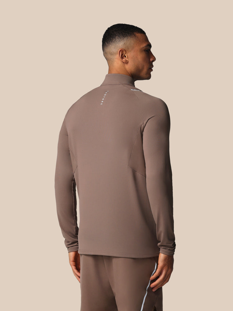 Heren Apex Training Kwartrits Top - Diep Taupe