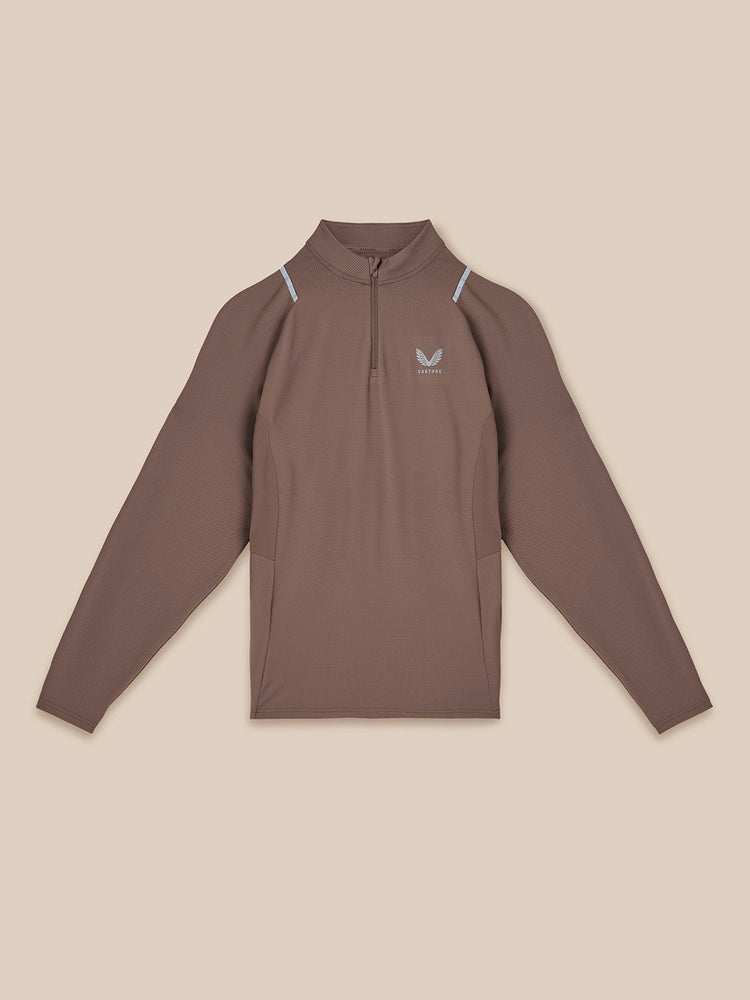 Heren Apex Training Kwartrits Top - Diep Taupe