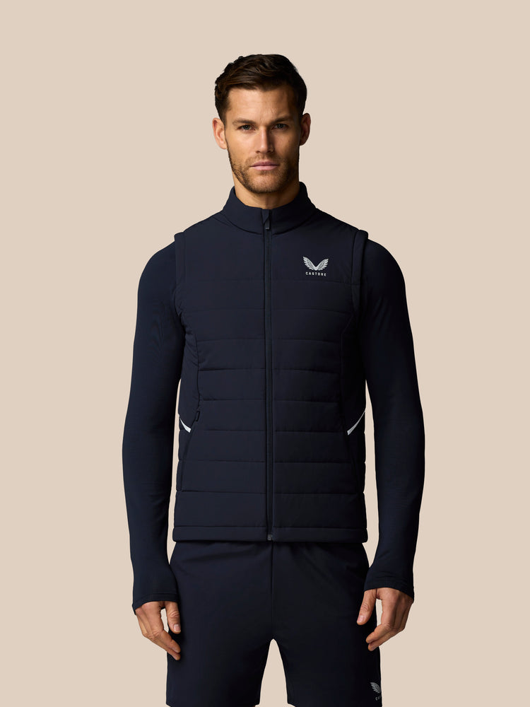 Heren Apex Training Gilet - Marineblauw
