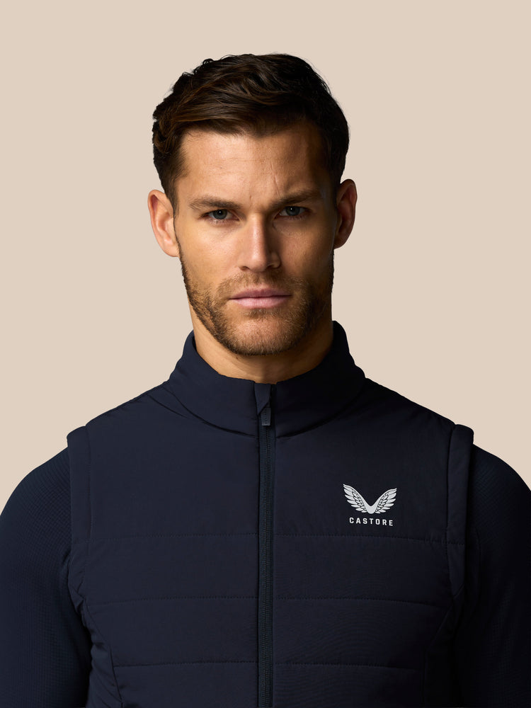 Heren Apex Training Gilet - Marineblauw