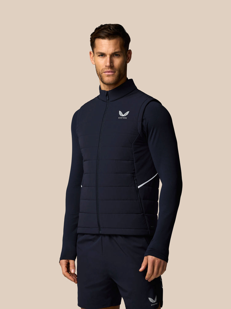 Heren Apex Training Gilet - Marineblauw