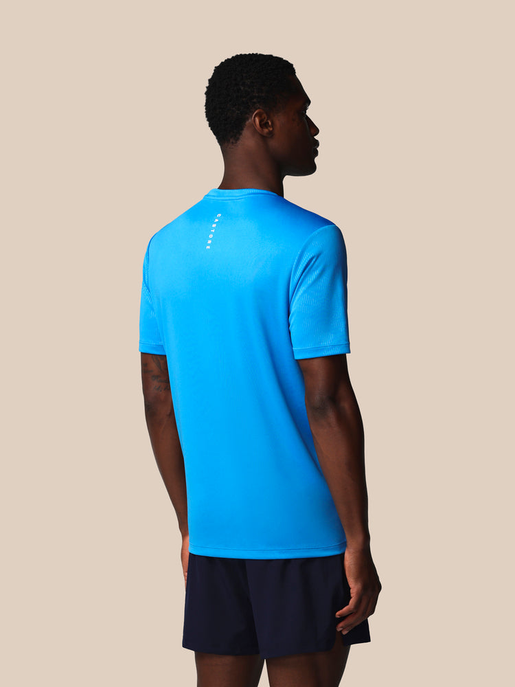 Heren Adapt All-Over Print T-Shirt - Blauw