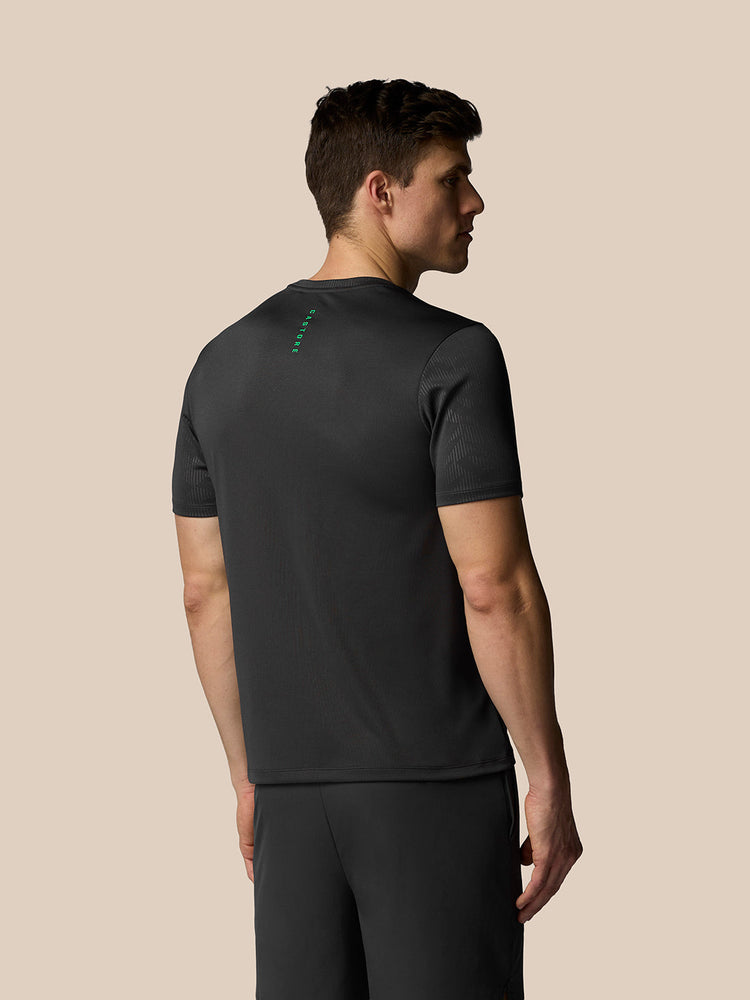 Heren Adapt All-Over Print T Shirt - Gunmetal