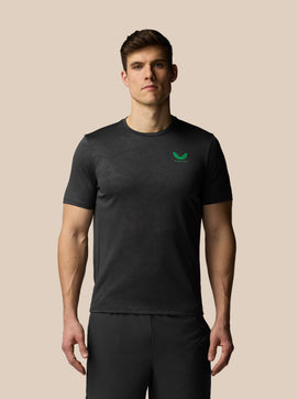 Heren Adapt All-Over Print T Shirt - Gunmetal
