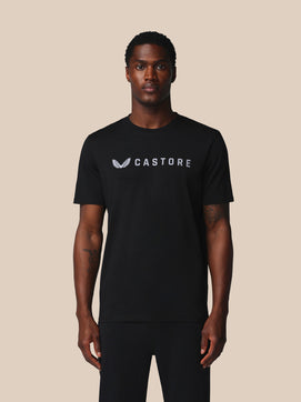 Heren Adapt Grafisch T-Shirt - Castore Zwart