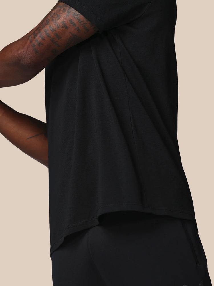 Heren Adapt Grafisch T-Shirt - Castore Zwart