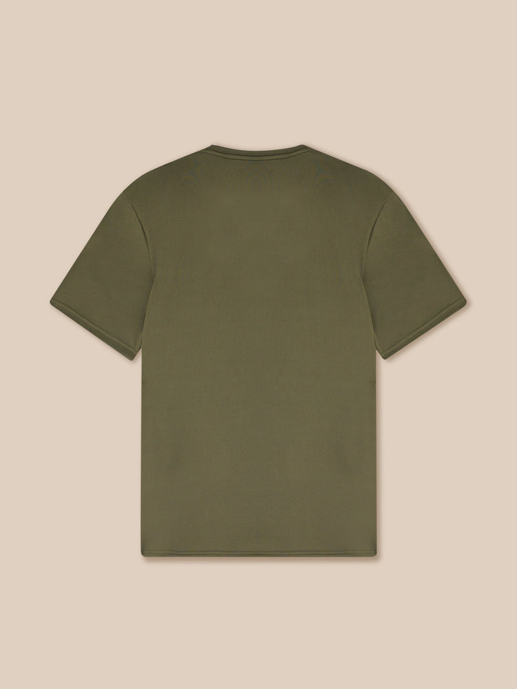 Heren Adapt Grafisch T-Shirt - Ivy Groen