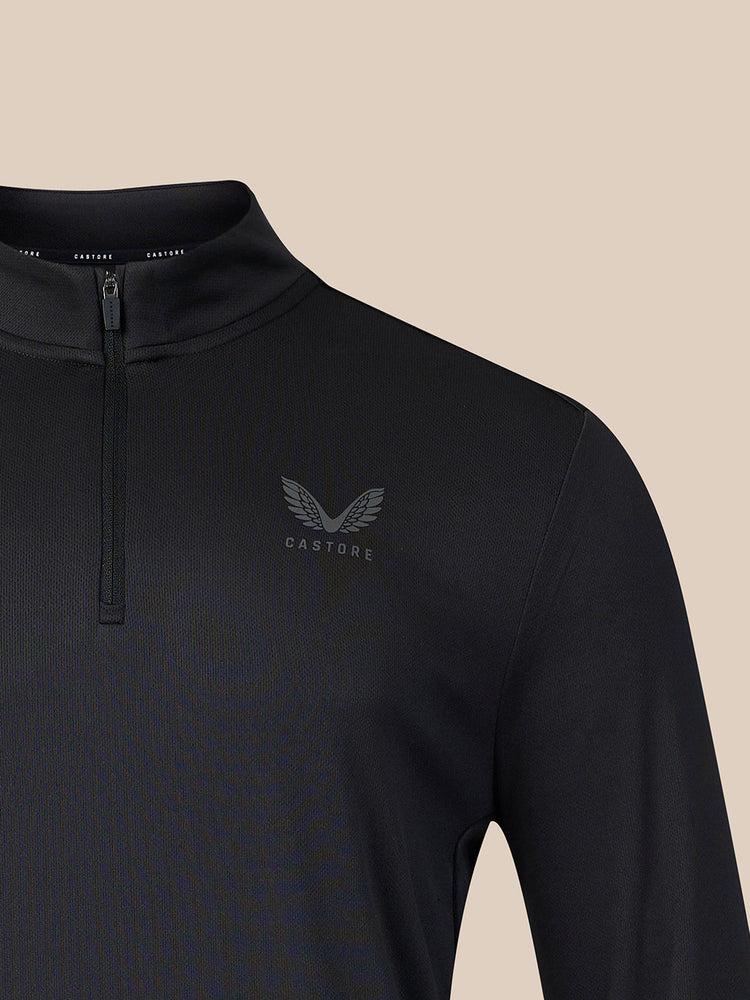 Heren Adapt Kwartrits Top - Zwart