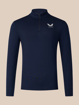 Heren Adapt Kwartrits Top - Marineblauw