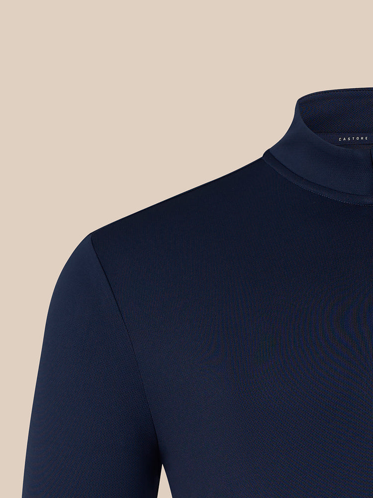 Heren Adapt Kwartrits Top - Marineblauw
