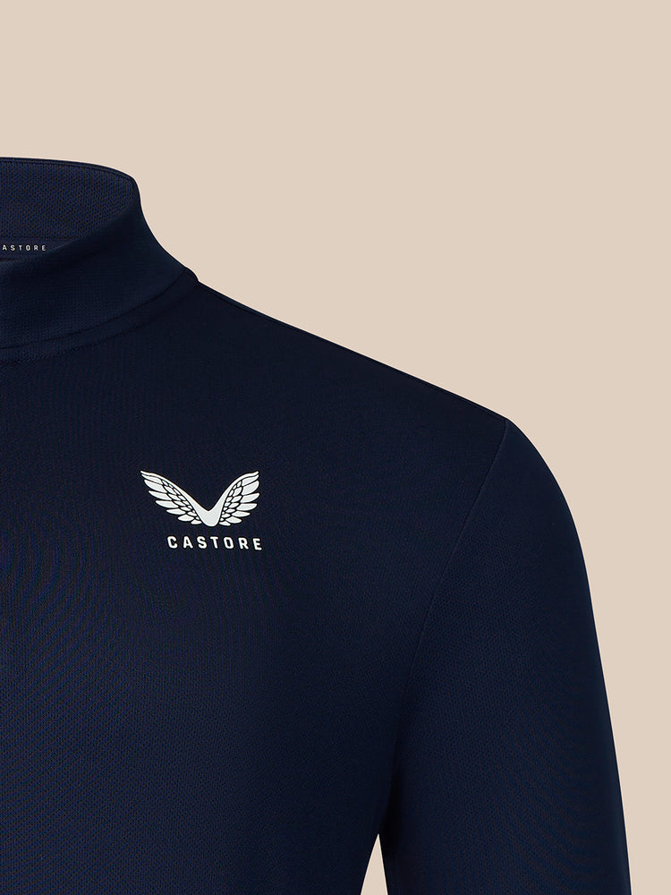 Heren Adapt Kwartrits Top - Marineblauw